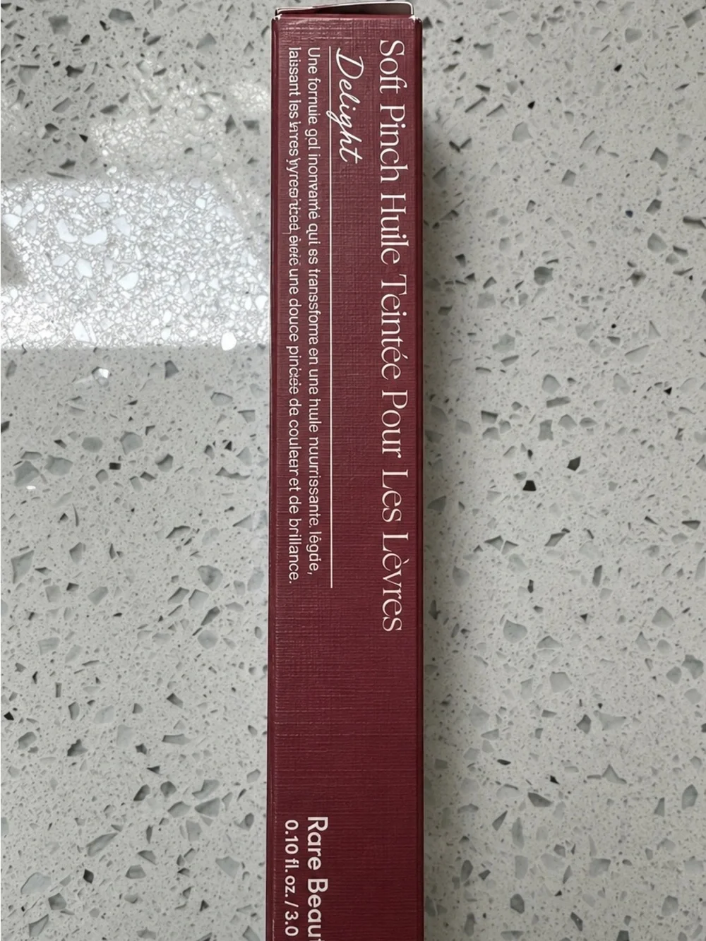 Rare Beauty Soft Pinch Tinted Lip Oil Stain in Delight - Rose Brown